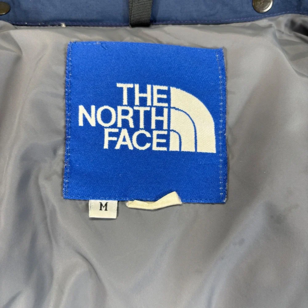 The North Face Puffer Jacket‎ Mens Medium Down fill Blue Vintage Blue Label USA
